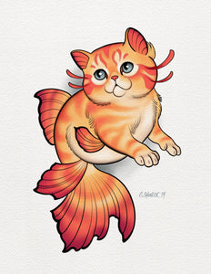 Kittenfish - Orange/Pink