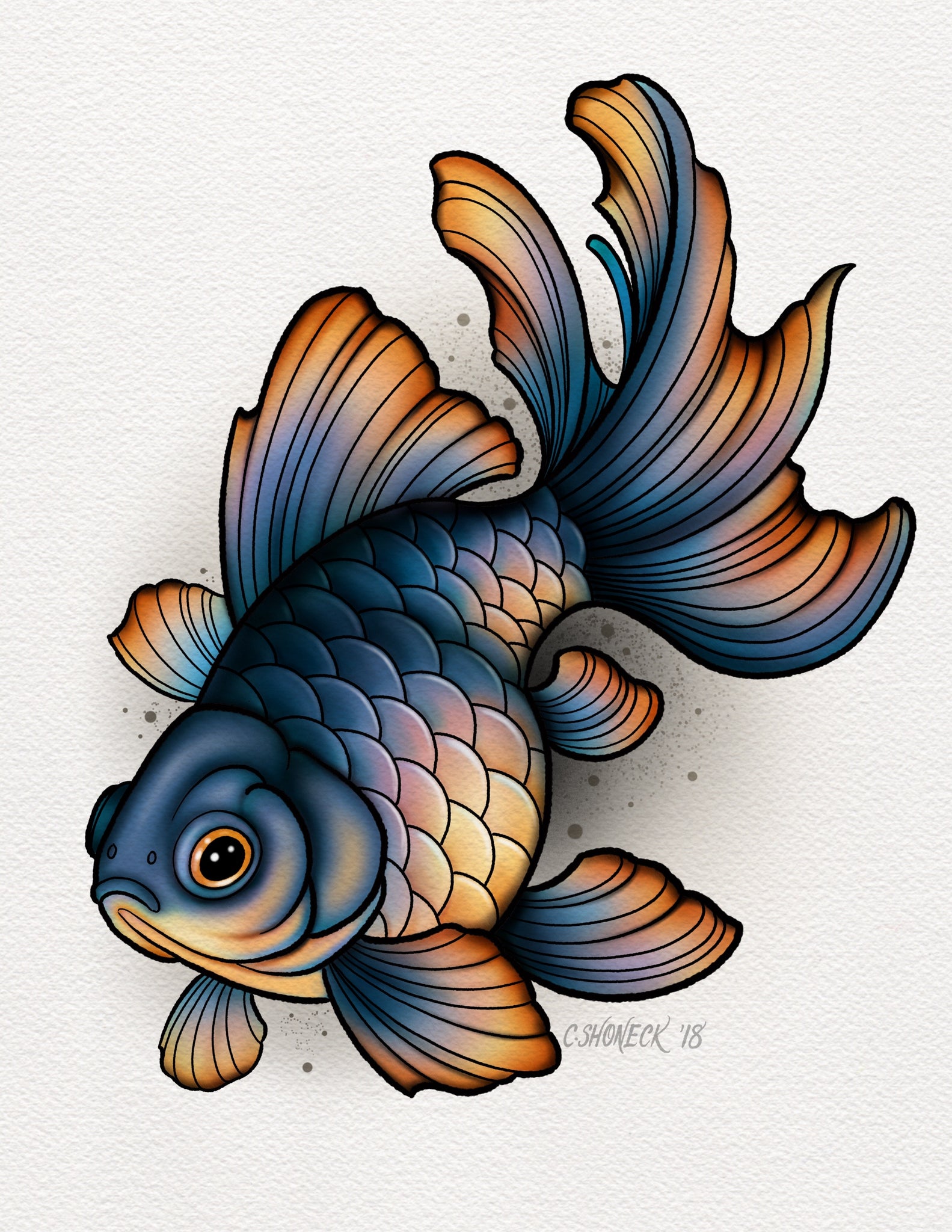 Goldfish - Blue