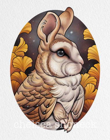 November Bunnybird - Barn Owl